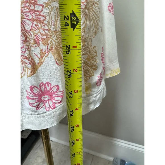 Free People Hawaii Mini Dress Size XS Color Cream Combo Combo Retro - Picture 10 of 11